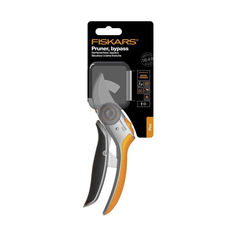 Fiskars Metal PowerLever Budama Makası - Bypass - P751