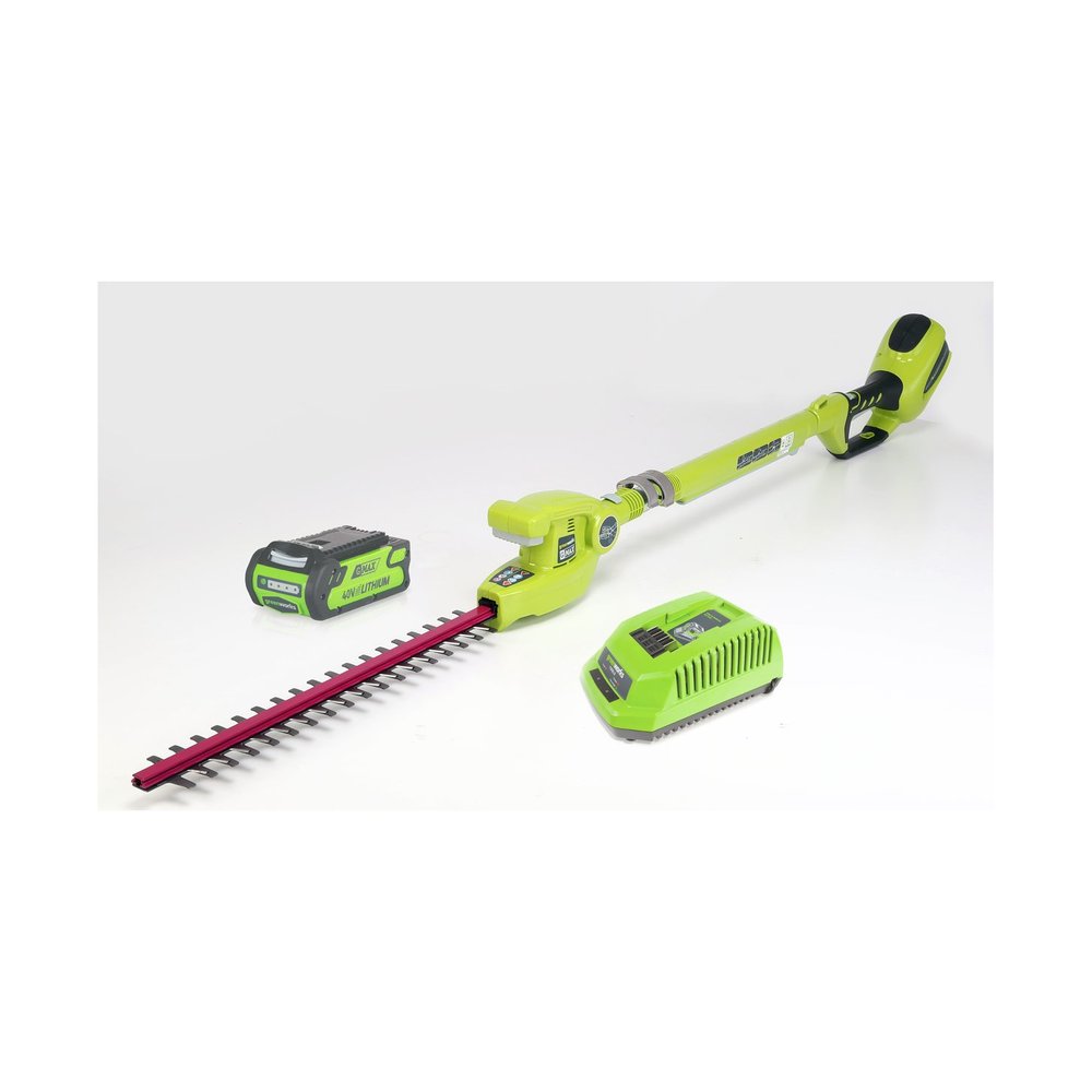 Greenworks 40V Akülü Yüksek Çit Budama (Teleskopik)