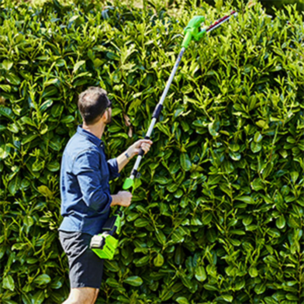 Greenworks 40V Akülü Yüksek Çit Budama (Teleskopik) — görsel 2